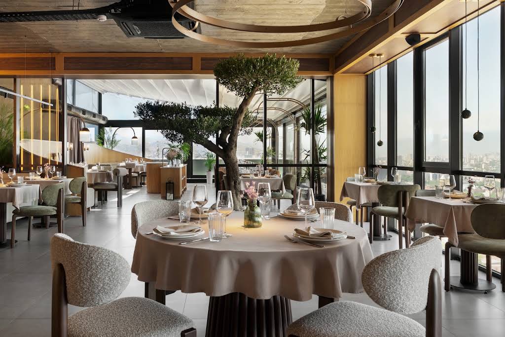 AMO Restaurant dining room in Tbilisi